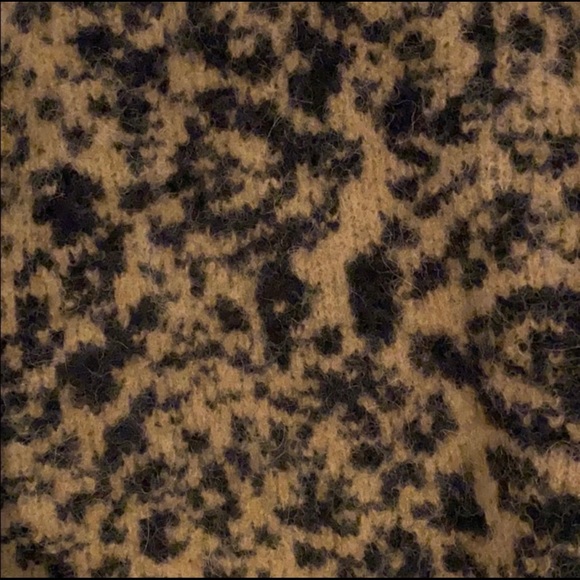 Madewell Pullover Alpaca & Wool Blend Animal Print Sweater NWT - Picture 12 of 16